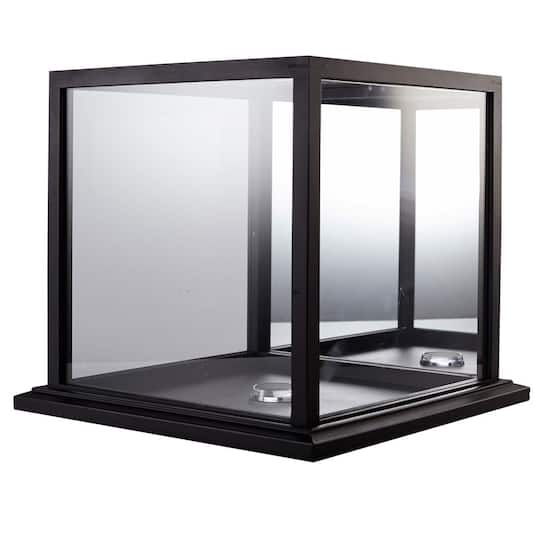 Studio Decor; Black Basketball Display Case with Mirror Back by Studio Décor®; Category:Sports Frames; Image:1